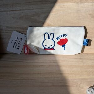 Miffy Cream Pencil Case BNWT New With Tag, Cosmetic Bag